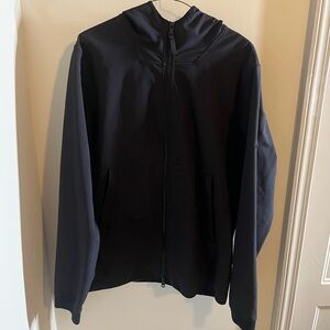 Men’s Medium Hill City Black Zip Up Hoodie Jacket Like New